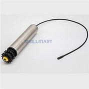 Motor de tambor de 24 V CC con piñón